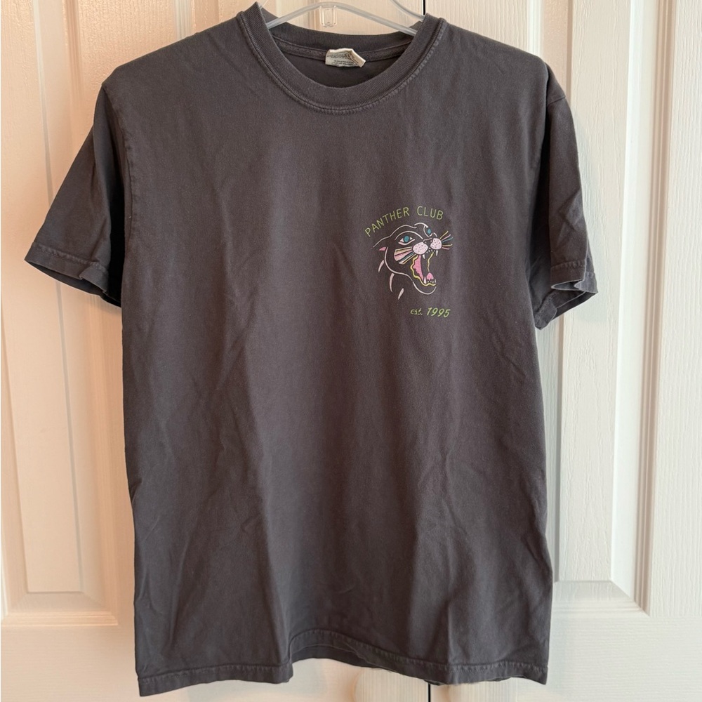 Women’s Carolina Panther Club Graphic T-Shirt - Gray Size M